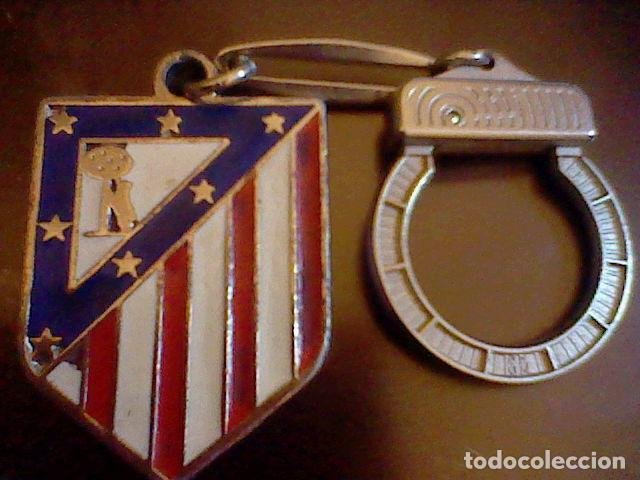 antiguo llavero del atletico de madrid, mide 5, - Compra venta en  todocoleccion