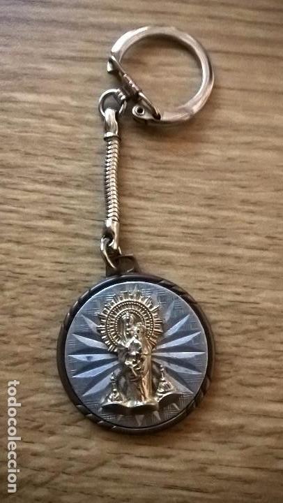 Coleccionismo de llaveros: Virgen del Pilar de Zaragoza - Foto 1