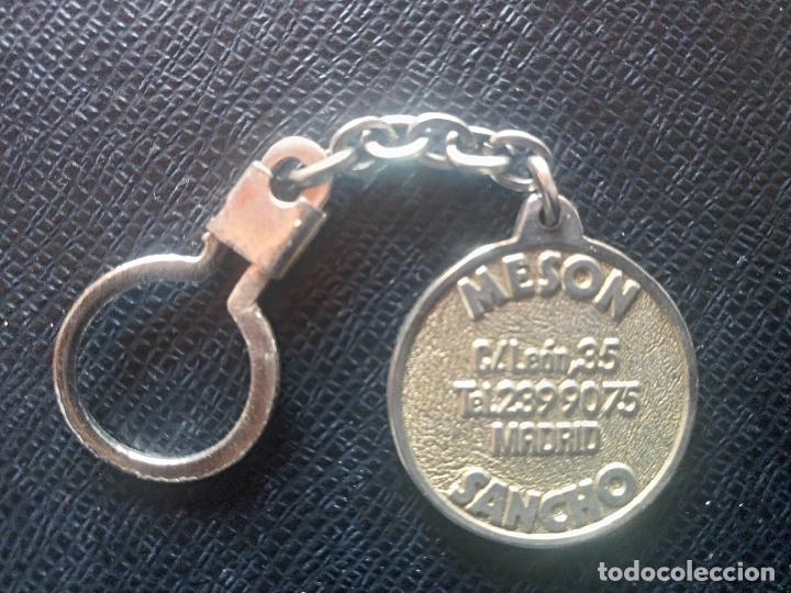 Coleccionismo de llaveros: llavero meson sancho madrid - Foto 2