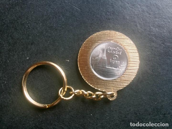Coleccionismo de llaveros: llavero con moneda - Foto 2