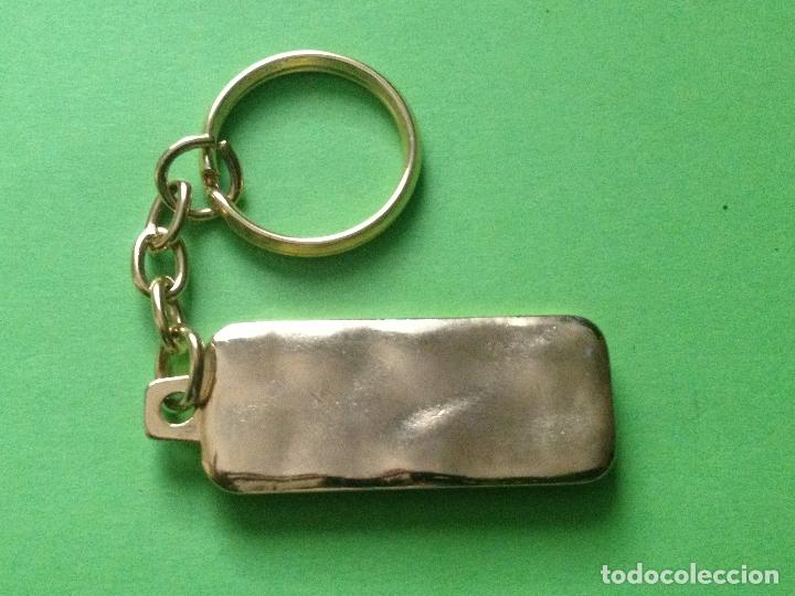 Coleccionismo de llaveros: LLAVERO - WINSTON TABACO RUBIO LINGOTE ORO - Foto 2