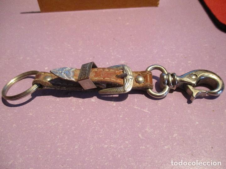 Coleccionismo de llaveros: llavero correa hebilla y mosquet&oacute;n - Foto 1