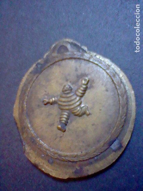 Collectionnisme de portes-cl&eacute;s: PRUEBA DEL LLAVERO MICHELIN SALIDA DE TROQUEL SIN LIMPIAR LATON O SIMILAR