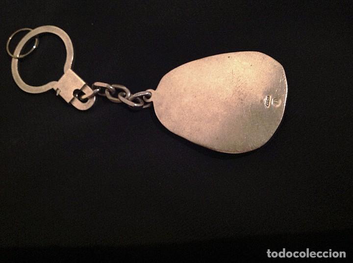 Coleccionismo de llaveros: LLAVERO DE PLATA Y ESMALTE ARTESANAL - Foto 2