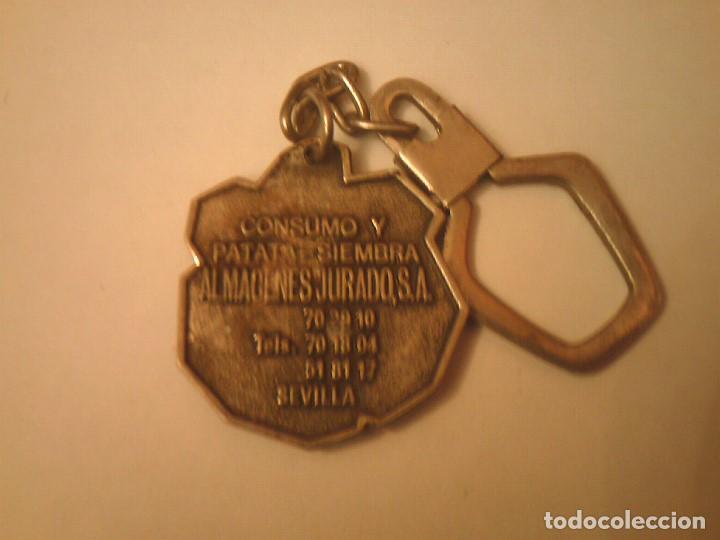 Coleccionismo de llaveros: Llavero almacenes jurado sevilla - Foto 2