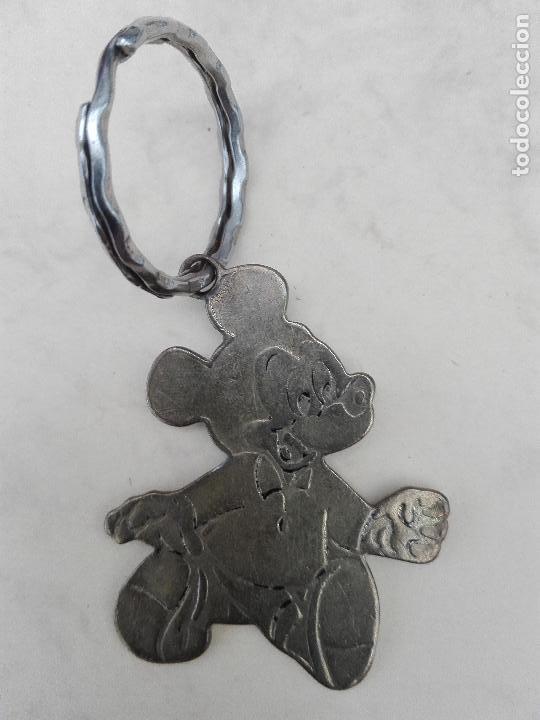 Coleccionismo de llaveros: LLAVERO DE MICKEY MOUSE - LATON