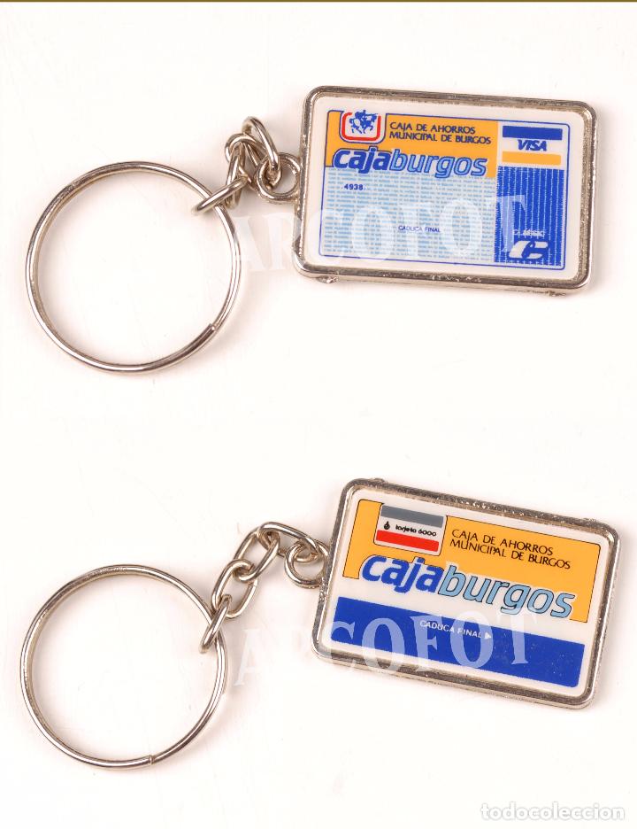 Coleccionismo de llaveros: Antiguo llavero CAJA DE AHORROS MUNICIPAL DE BURGOS - CAJABURGOS