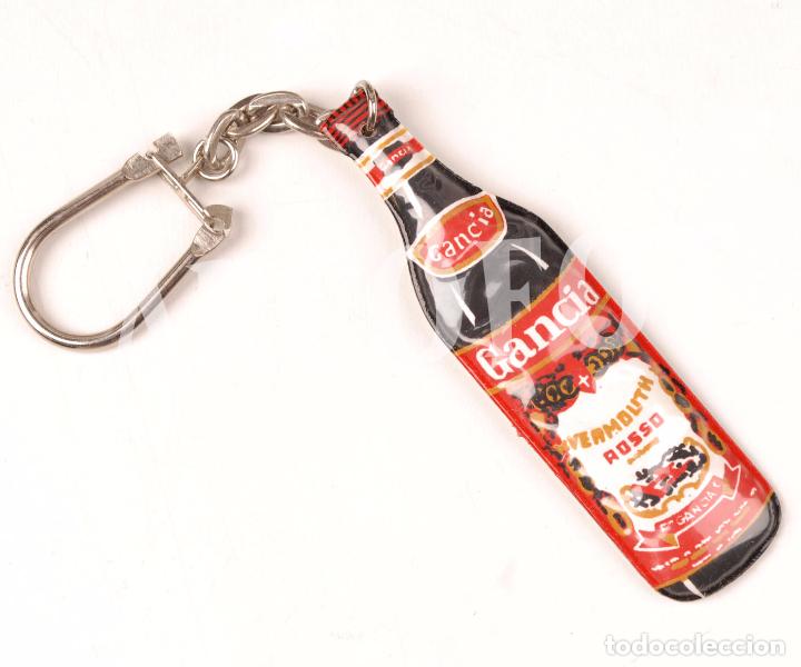 Coleccionismo de llaveros: Antiguo llavero GANCIA - Vermouth Rosso