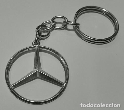 Coleccionismo de llaveros: llavero mercedes en plata de ley 925ml. macizo