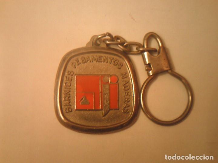 Coleccionismo de llaveros: Llavero DEVA barnices pegamentos maderas - Foto 2