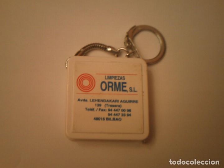 Coleccionismo de llaveros: Llavero metro limpiezas ORME bilbao - Foto 1