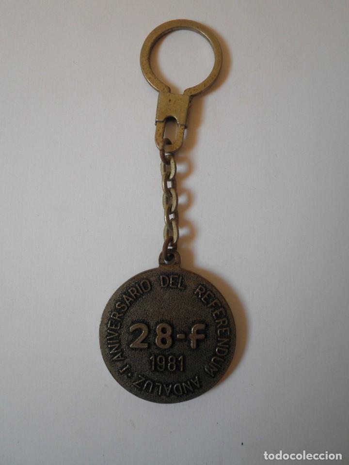 Collection of Keychains: LLAVERO ANTIGUO CONGRESO CONSTITUYENTE UNIDAD ANDALUZA REFERENDUM ANDALUZ 28-F