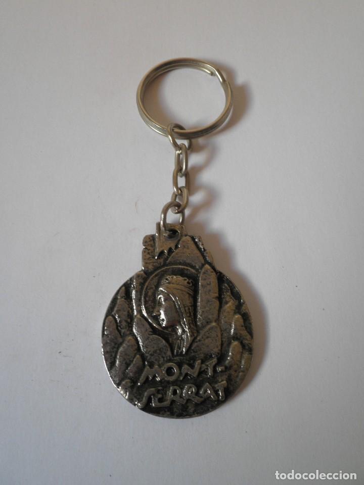 Collection of Keychains: LLAVERO ANTIGUO MONSERRAT LA DANSA MES BELLA CATALUNYA CATALU&Ntilde;A