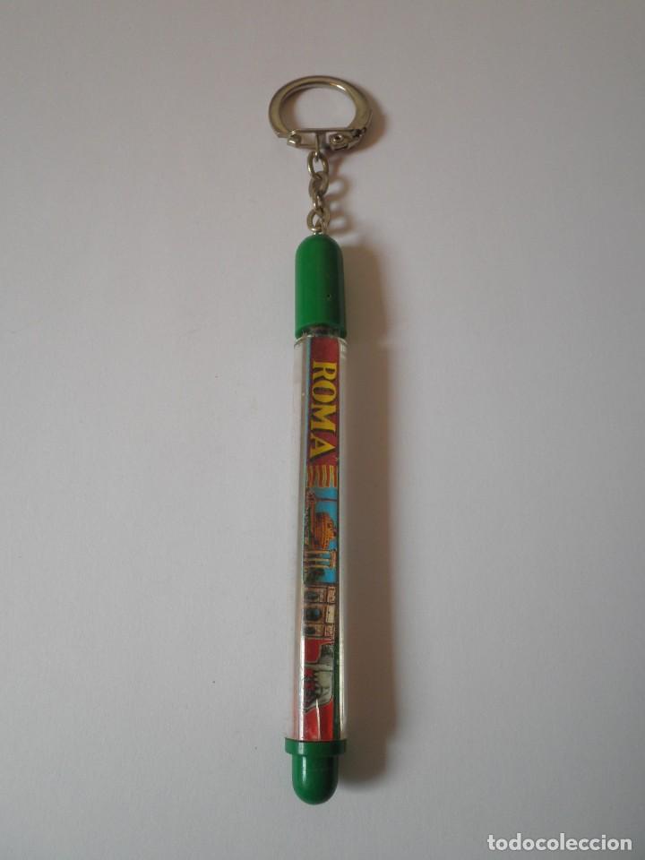 Collection of Keychains: LLAVERO ANTIGUO ROMA RECUERDO VIAJE TURISMO