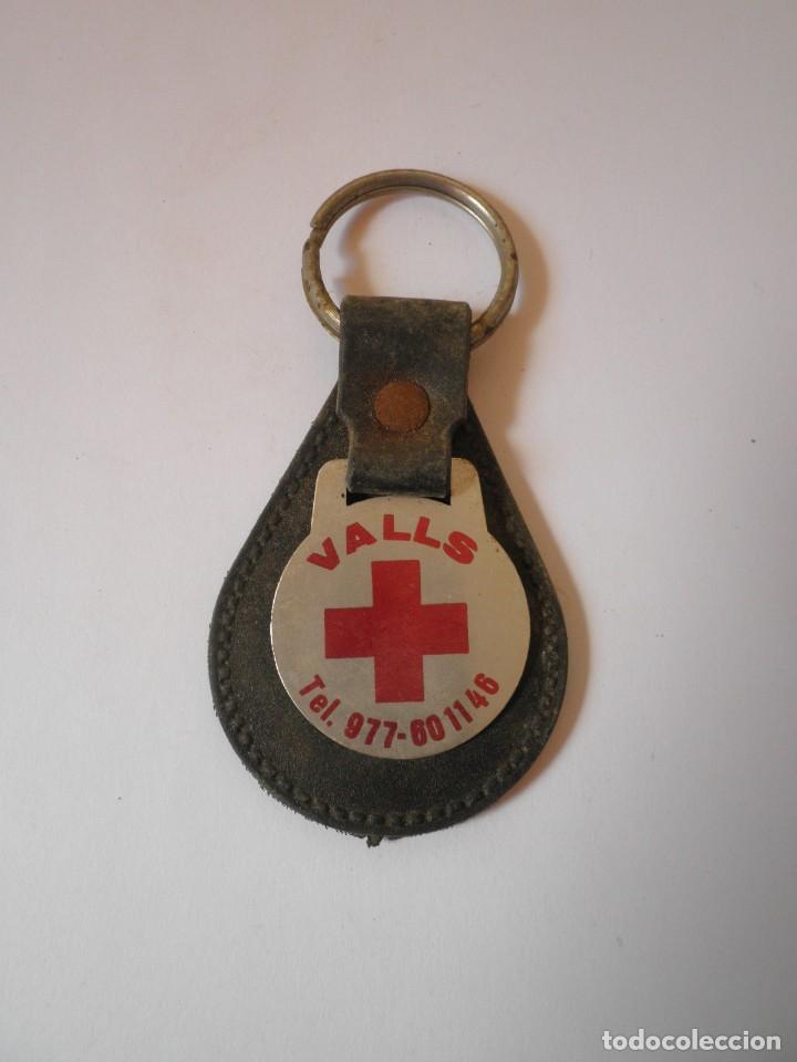 Colecionismo de porta-chaves: LLAVERO ANTIGUO CRUZ ROJA VALLS