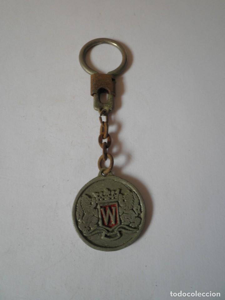 Collection of Keychains: LLAVERO ANTIGUO ESCUDO W