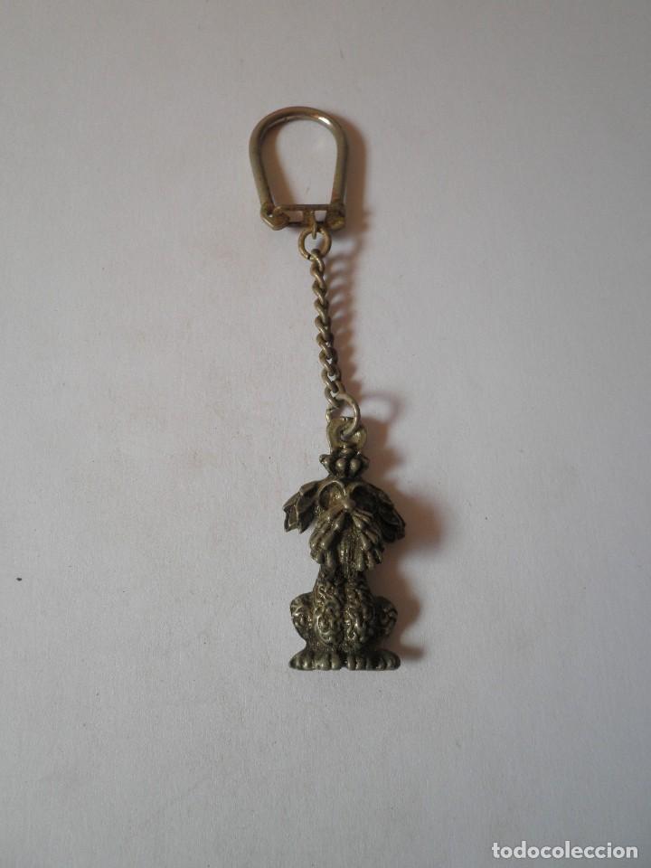 Collection of Keychains: LLAVERO ANTIGUO PERRO
