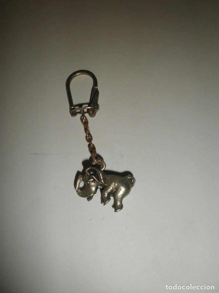 Coleccionismo de llaveros: LLAVERO ANTIGUO ELEFANTE - Foto 1