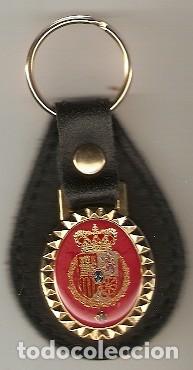 Sammlung von Schl&uuml;sselanh&auml;ngern: Llavero Cuero. Casa Real Felipe VI. ref. 182-L39