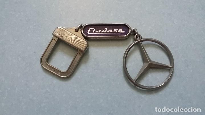 Coleccionismo de llaveros: Llavero usado original Mercedes Ciadasa Complemento ideal para Mercedes de los ochenta. Aut&eacute;ntico.