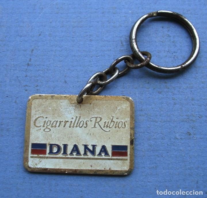 Coleccionismo de llaveros: llavero cigarillos rubios diana - Foto 1