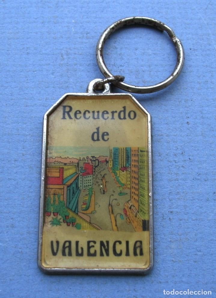 Coleccionismo de llaveros: llavero recuerdo de valencia - Foto 1