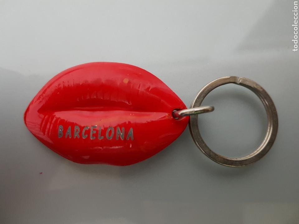 Coleccionismo de llaveros: ANTIGUO LLAVERO LABIOS SALVADOR DALI BARCELONA