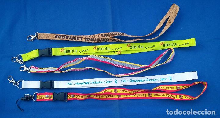 Coleccionismo de llaveros: Lote de 5 lanyard - Foto 1