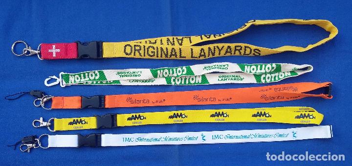 Coleccionismo de llaveros: Lote de 5 lanyard - Foto 1