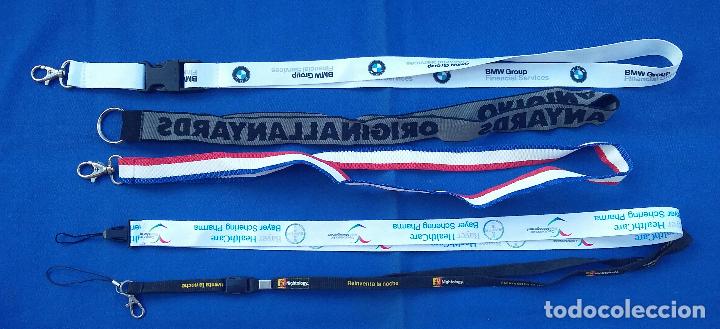 Coleccionismo de llaveros: Lote de 5 lanyard - Foto 1