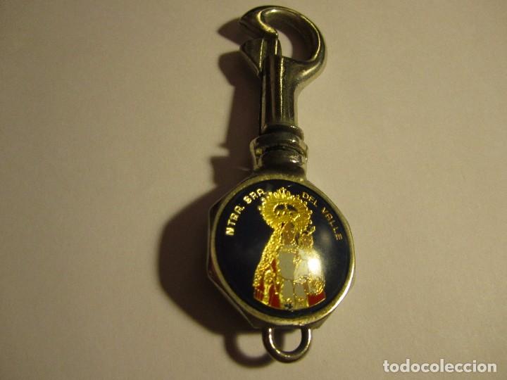 Coleccionismo de llaveros: antiguo llavero nuestra se&ntilde;ora del valle - Foto 1