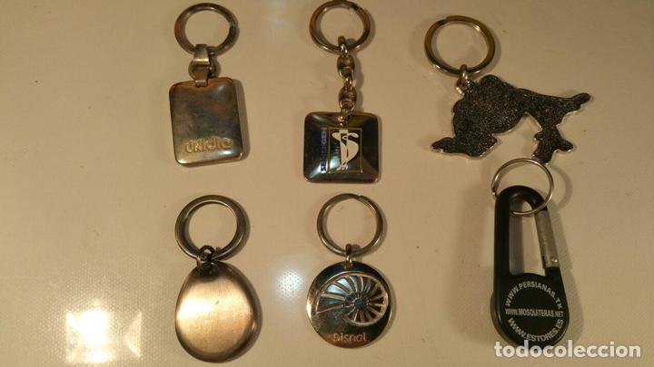Coleccionismo de llaveros: LOTE DE 6 LLAVEROS L2 - Foto 2