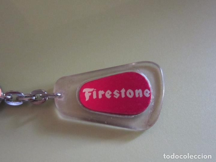 Coleccionismo de llaveros: Llavero Firestone.A&ntilde;os 70. - Foto 3