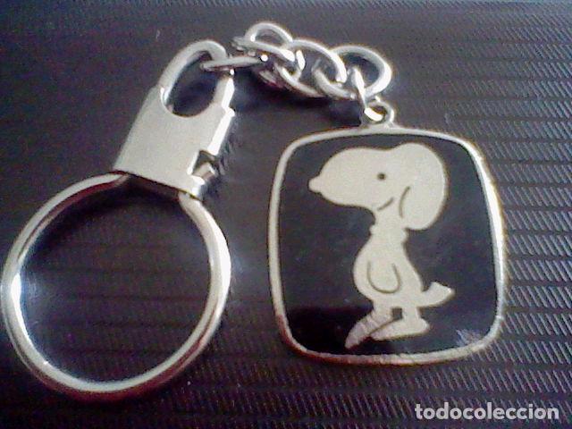 Coleccionismo de llaveros: llavero antiguo snoopy metal y creo  esmalte raro