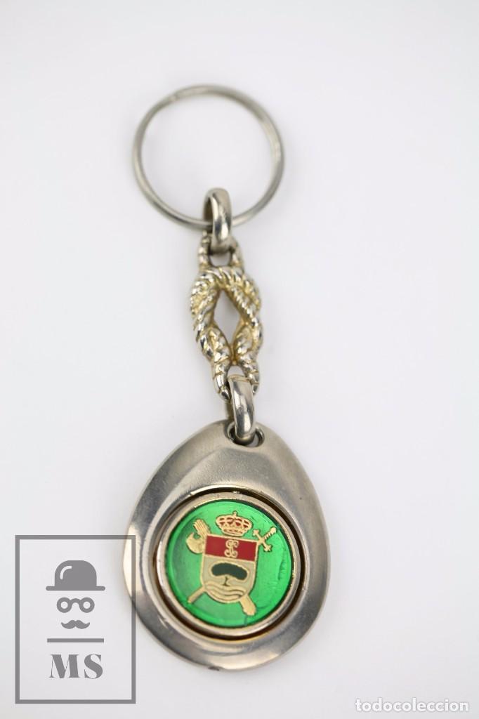 Colecionismo de porta-chaves: Llavero M&oacute;vil de Metal - Guardia Civil, SEPRONA - Medidas 3,5 x 4 cm
