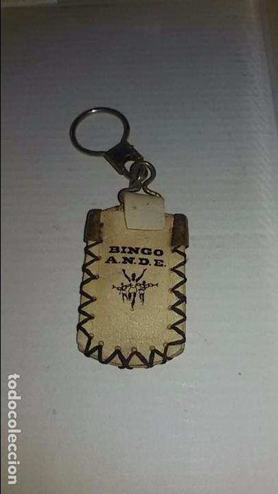 Coleccionismo de llaveros: LLAVERO BINGO A.N.D.E. - Foto 1