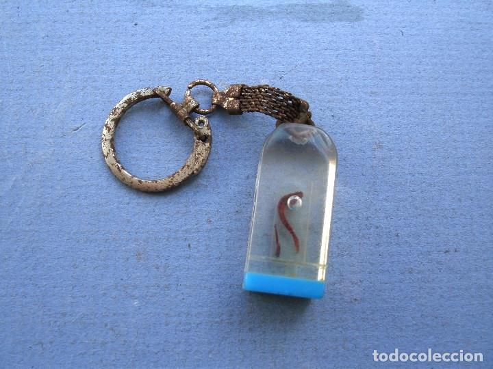 Coleccionismo de llaveros: llavero azafran (cierre con oxido) - Foto 1