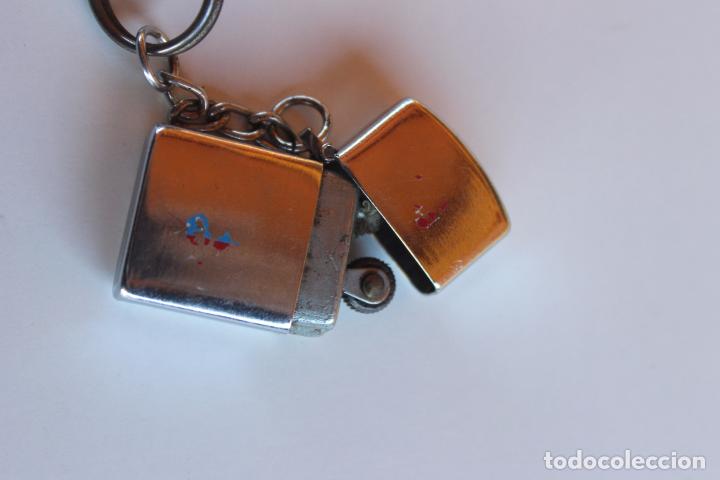 Coleccionismo de llaveros: LLAVERO CON MECHERO TIPO  ZIPPO