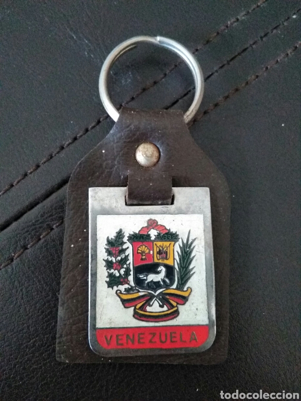 Sammlung von Schl&uuml;sselanh&auml;ngern: Llavero escudo herandico region pais Venezuela