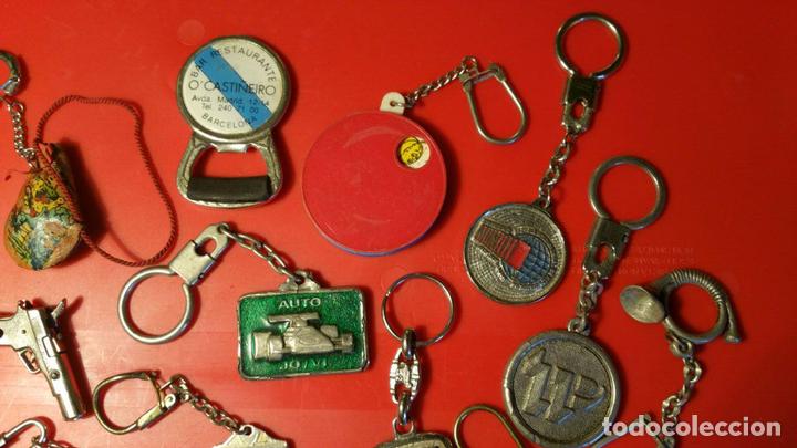 Coleccionismo de llaveros: LOTE DE 17 LLAVEROS - L4 - Foto 3