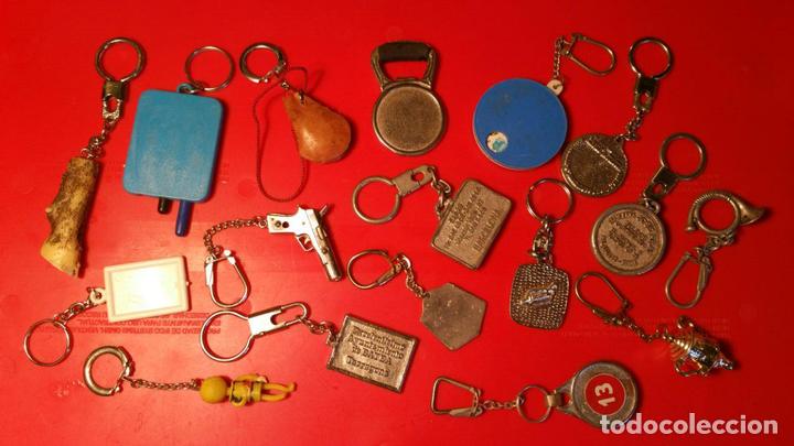 Coleccionismo de llaveros: LOTE DE 17 LLAVEROS - L4 - Foto 6