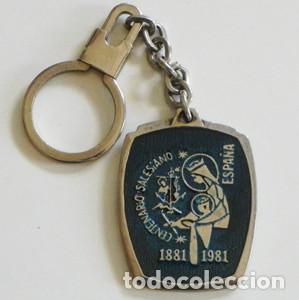 Coleccionismo de llaveros: LLAVERO DE CENTENARIO SALESIANO - RELIGI&Oacute;N CRISTIANA - SALESIANOS - 100 A&Ntilde;OS - DON BOSCO