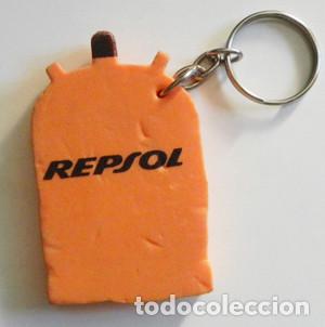 Coleccionismo de llaveros: LLAVERO - BOMBONA DE BUTANO - REPSOL - PUBLICIDAD - DE MATERIAL BLANDO