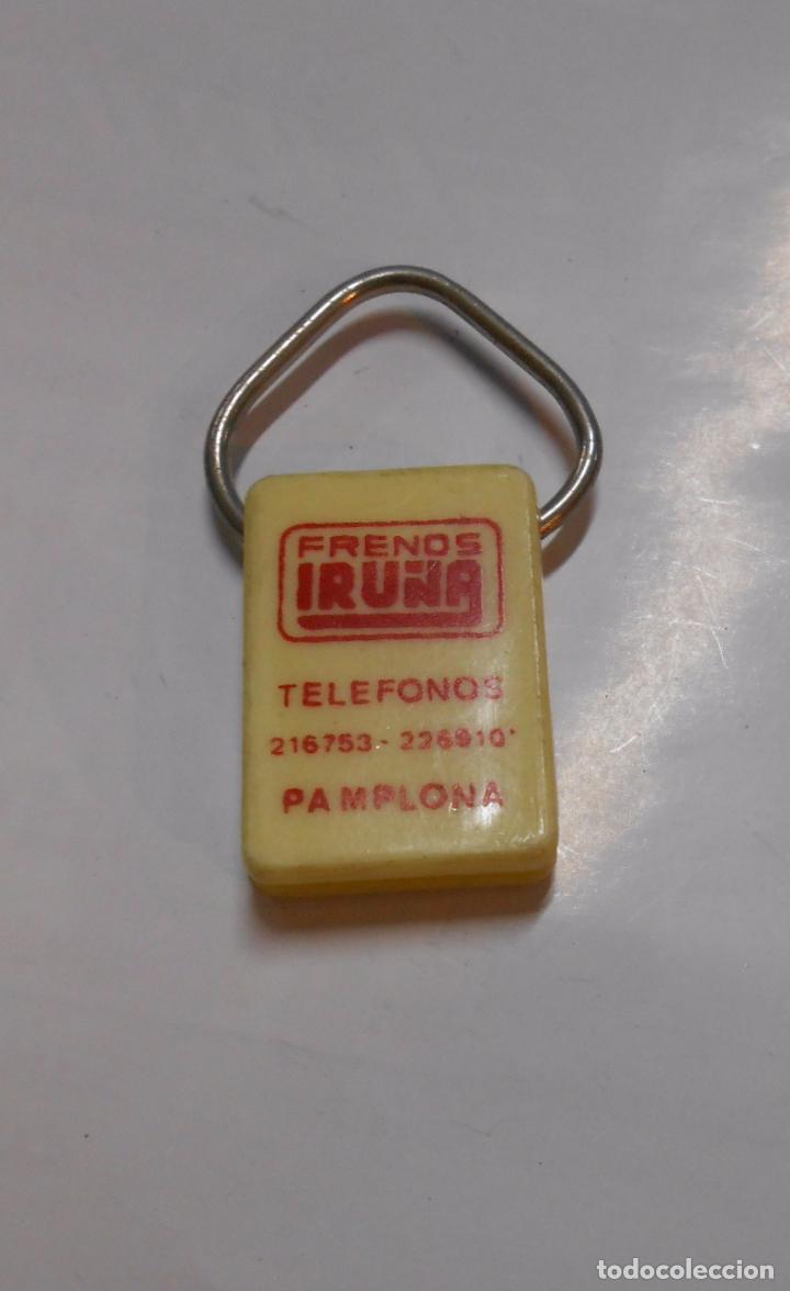 Collection of Keychains: LLAVERO FRENOS IRU&Ntilde;A PAMPLONA. TDKL1