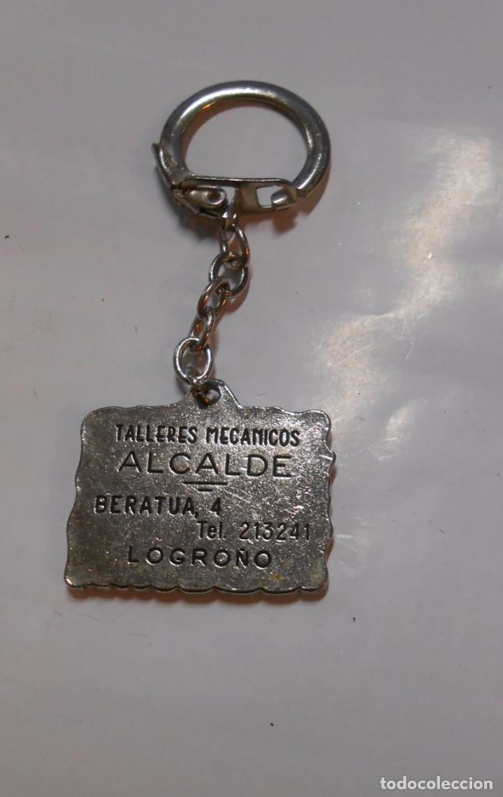 Colecionismo de porta-chaves: LLAVERO TALLERES MECANICOS ALCALDE CALLE BERATUA DE LOGRO&Ntilde;O. TDKL1