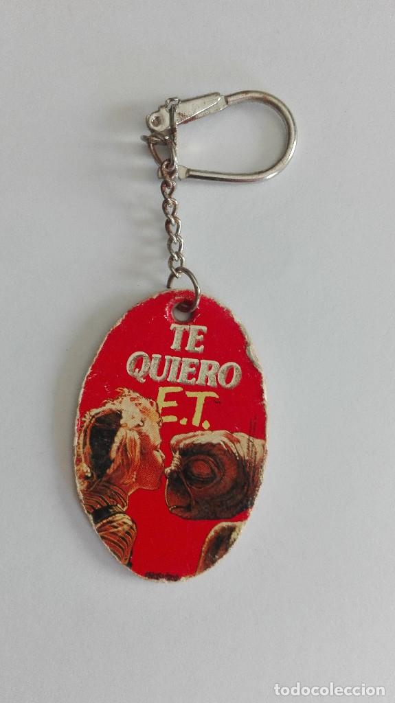 Coleccionismo de llaveros: ANTIGUO LLAVERO E.T ET EL EXTRATERRESTRE PHOSKITOS TE QUIERO