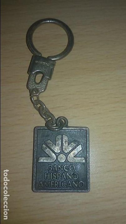 Coleccionismo de llaveros: LLAVERO BANCO HISPANO AMERICANO - Foto 1