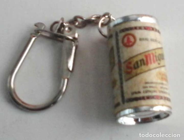 Coleccionismo de llaveros: ANTIGUO LLAVERO DE CERVEZA SAN MIGUEL