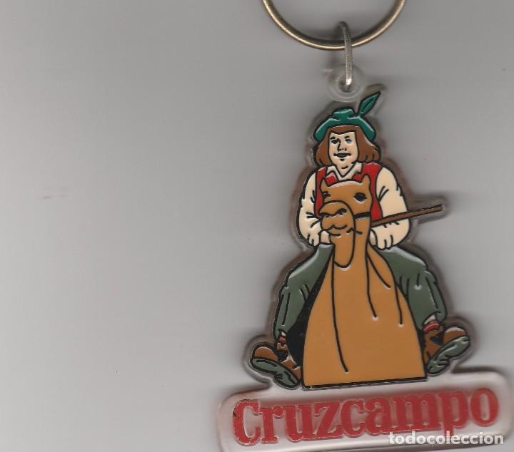 Coleccionismo de llaveros: ANTIGUO LLAVERO CERVEZA CRUZCAMPO
