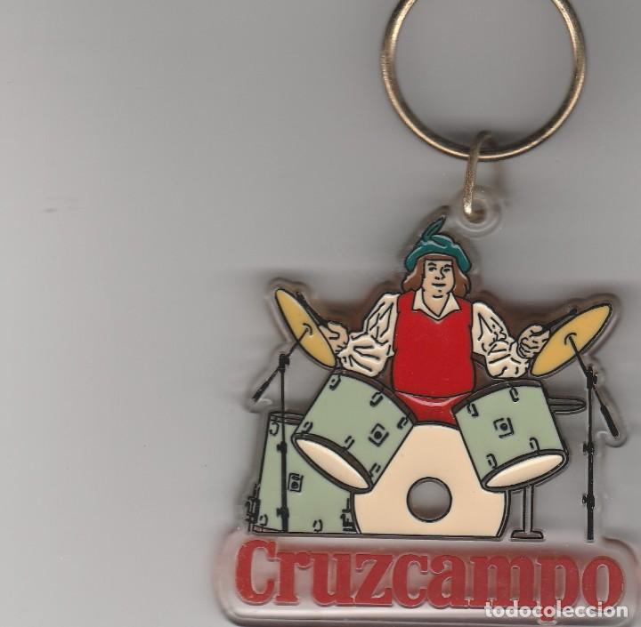 Coleccionismo de llaveros: ANTIGUO LLAVERO CERVEZA CRUZCAMPO